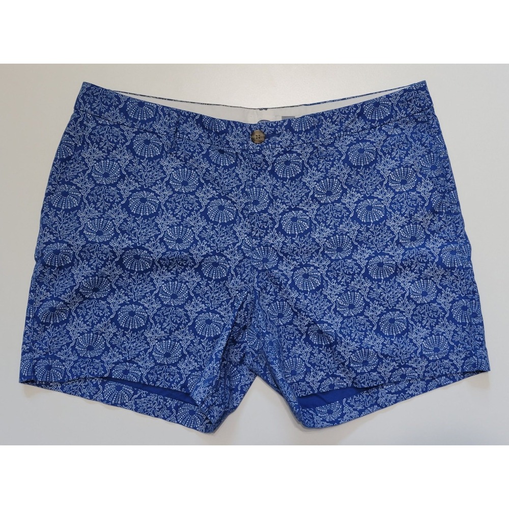 Old Navy Blue Summer Reef 5" Chino Shorts